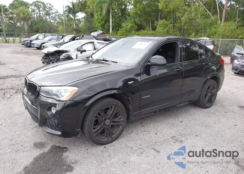 2015 BMW X4 xDrive35I z USA, uszkodzony, nr VIN 5UXXW5C5XF0E88045